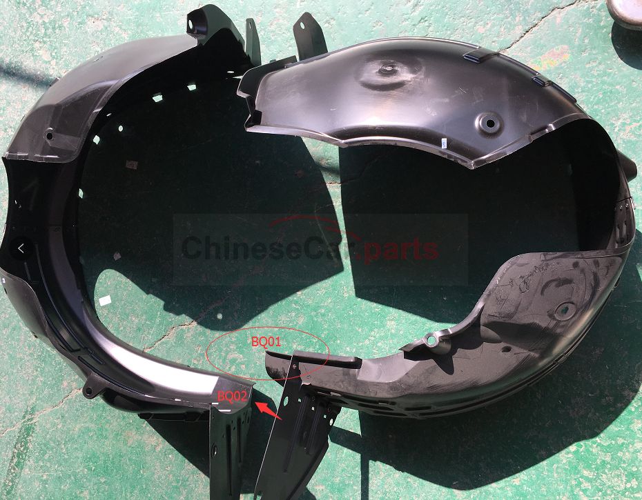 Front fender lining 5512110-BQ01 for Changan