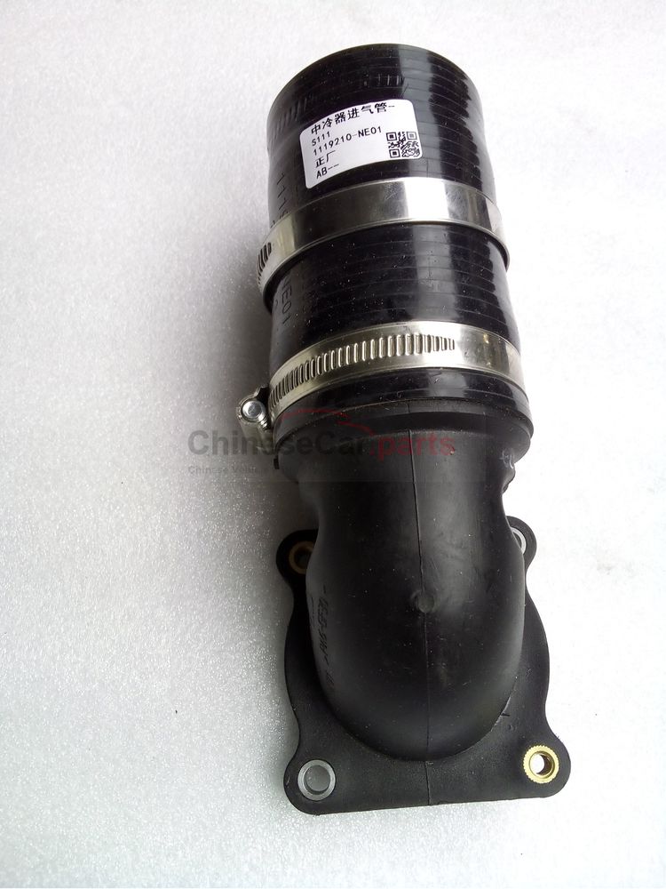 Outlet pipe of intercooler 1119210-NE01 for Changan