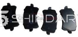 REAR BRAKE PAD BRANCH UNIT,LH & RH S401032-1301 for Changan