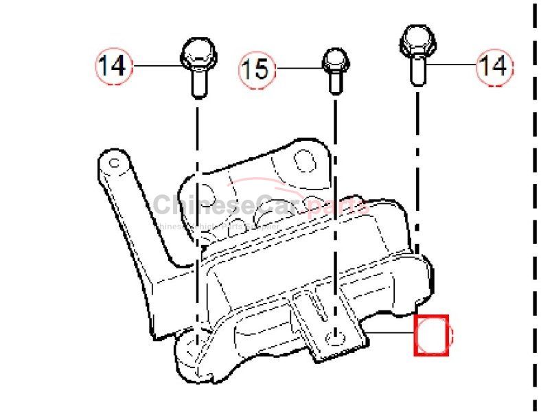 MOUNT ASM-TRANS 10236903 for MG