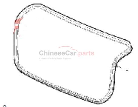 MG MG5/I5 WEATHERSTRIP ASM-R/CMPT LID OEM 10243684