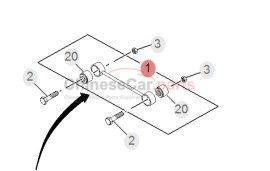 ARM ASM RR SUSP UPR CONT 10449400 for MG