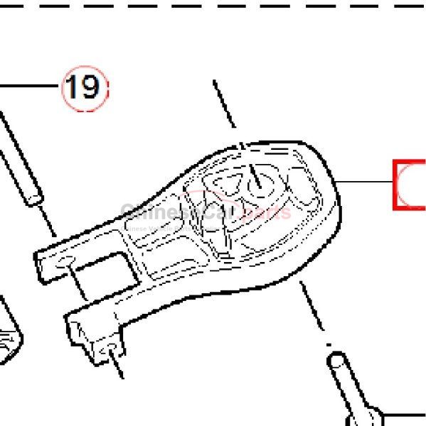 TIE-PT MTG RR LWR 10500898 for MG