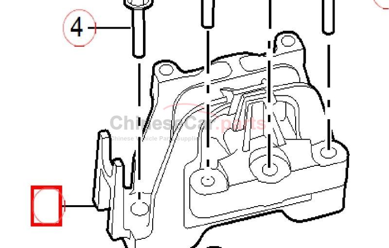 MOUNT-ENG 10848538 for MG