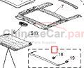 BEZELWINDDEFLCETOR SUN 11248867/11248868 for MG