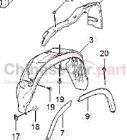 ENGINE COVER BIG 10557960 for MG